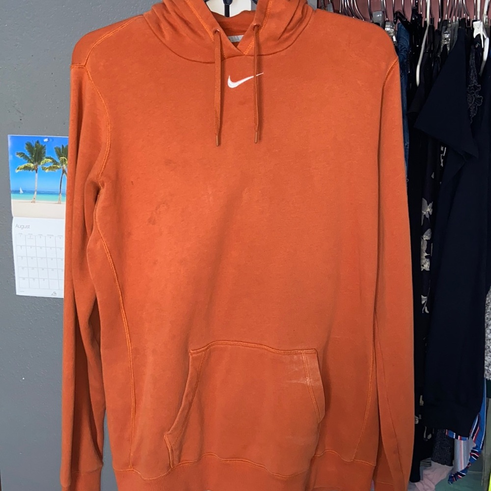Orange Copper Nike Hoodie